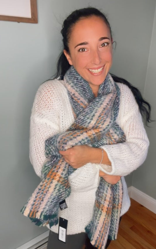 Kiki's Evergreen Pine Scarf