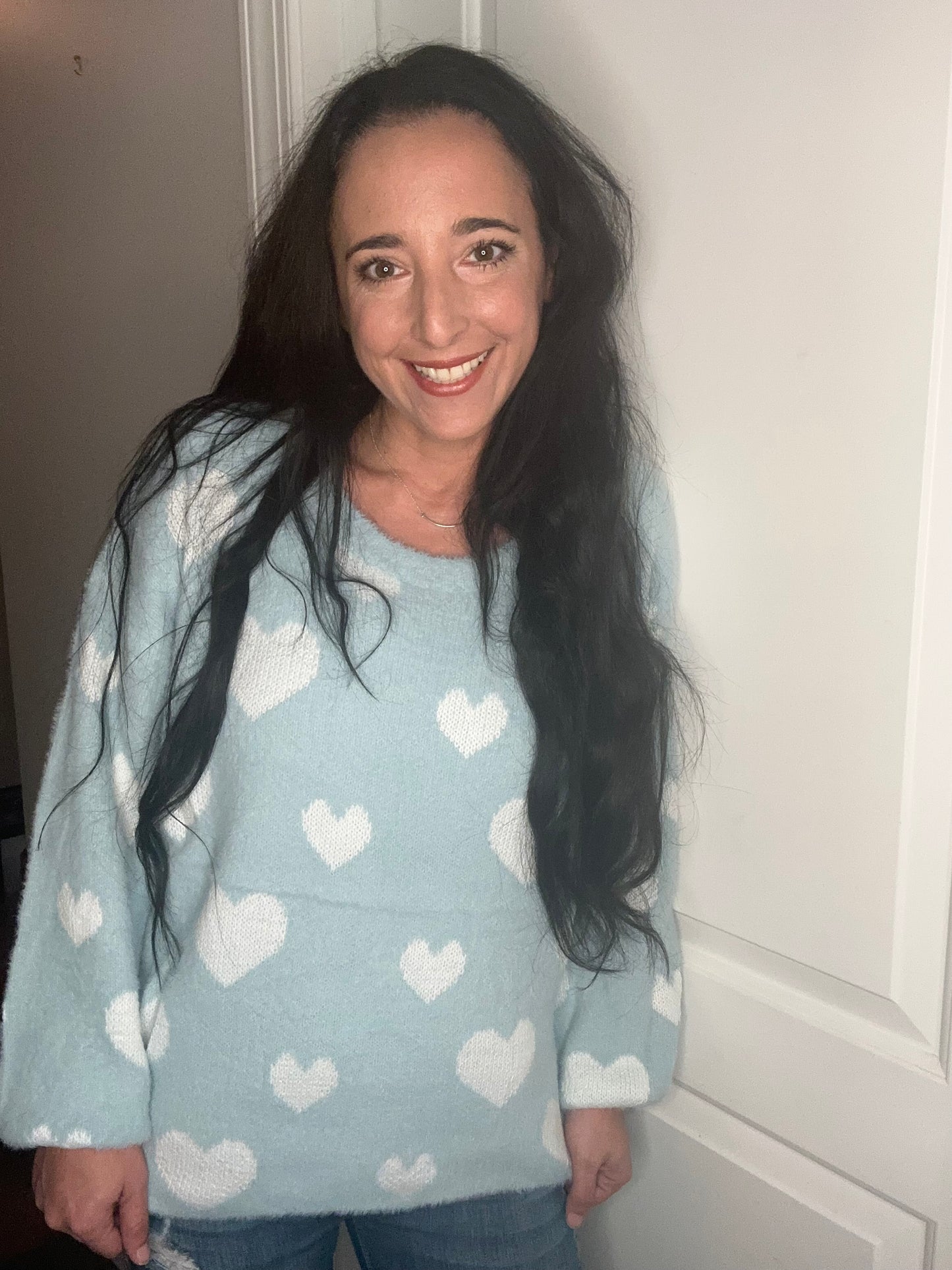 A Frozen Heart Sweater